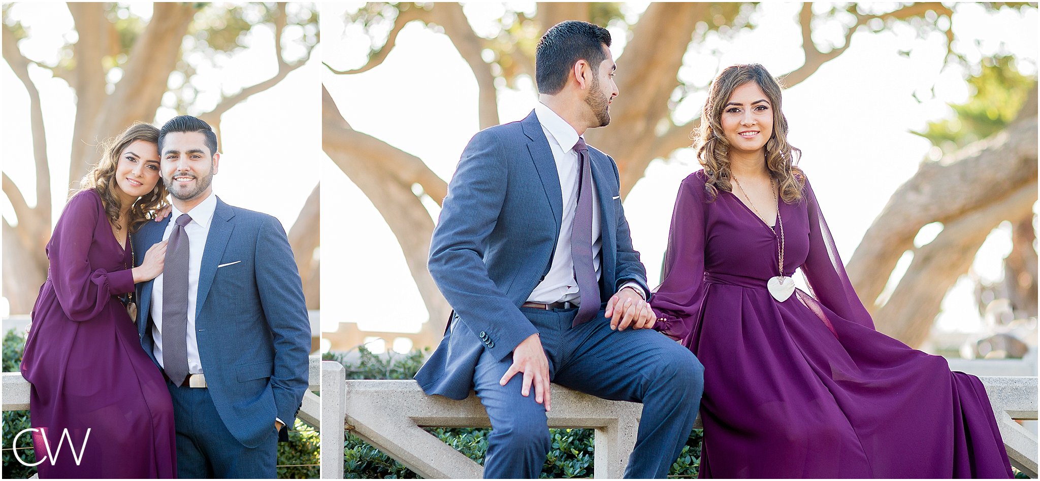 Santa Monica Pier engagement photography