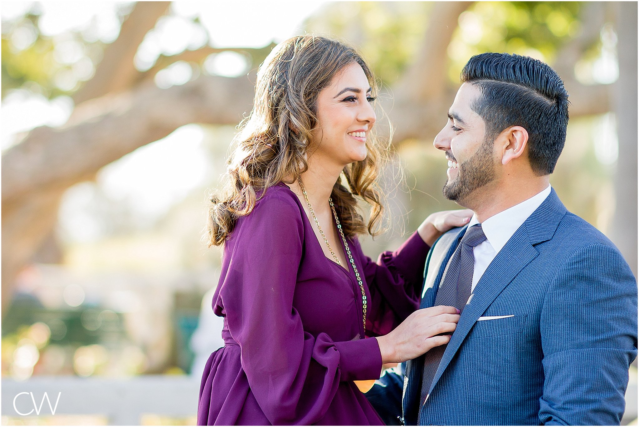 Santa Monica Pier engagement photography