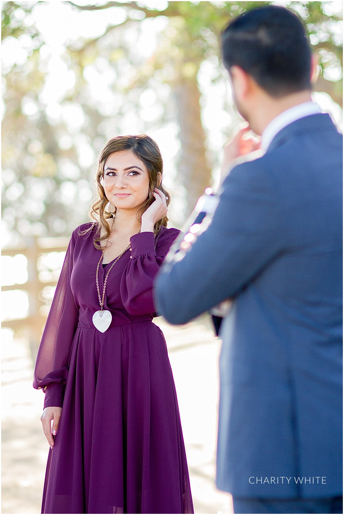 Santa Monica Pier engagement photography