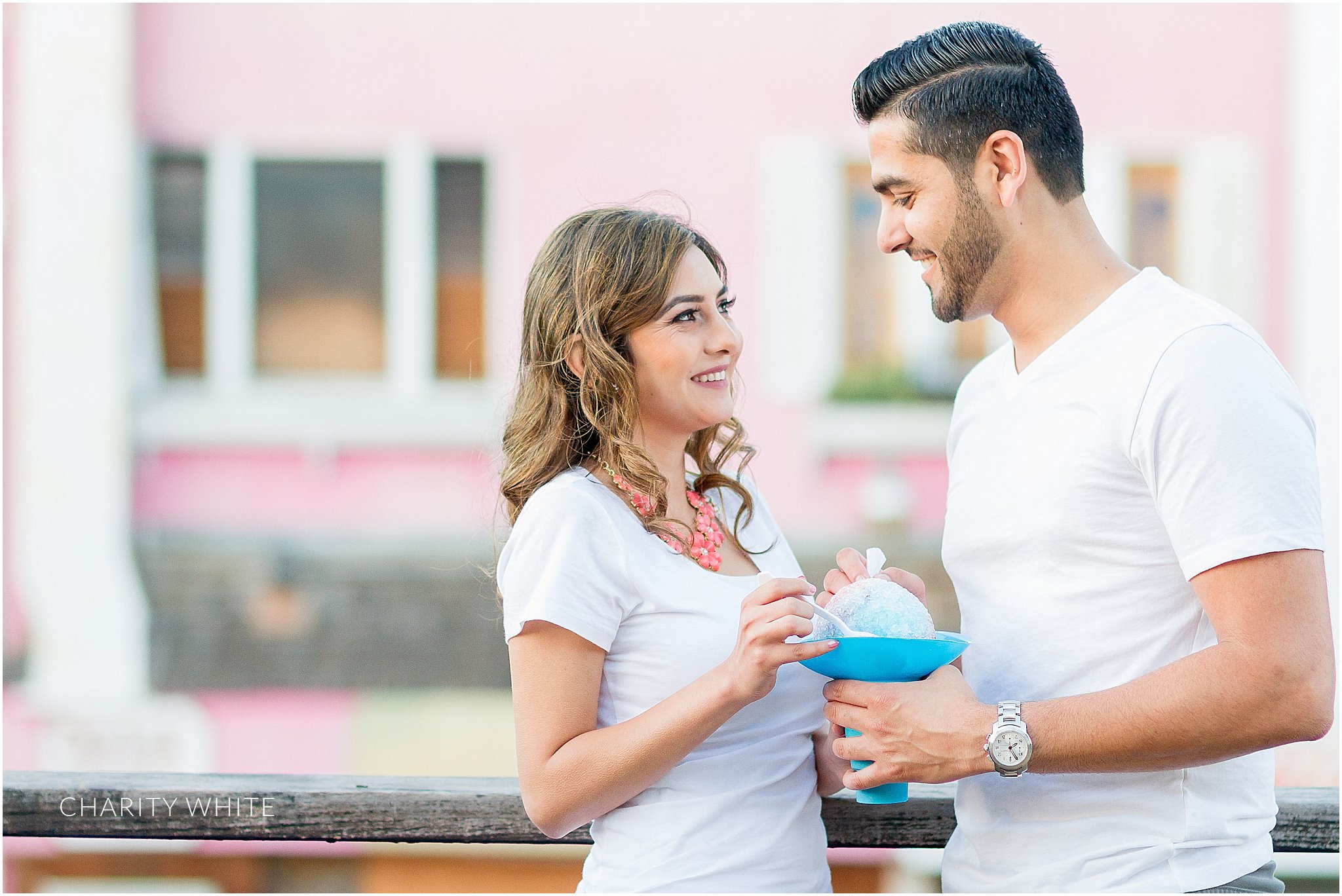 Santa Monica Pier engagement photography