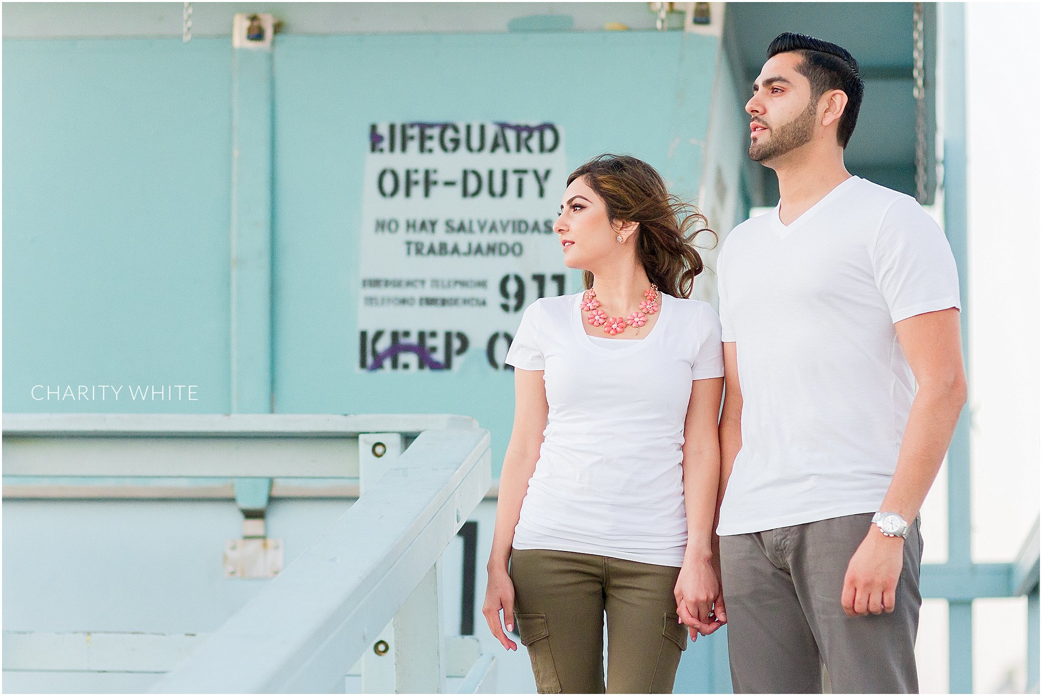 Santa Monica Pier engagement photography