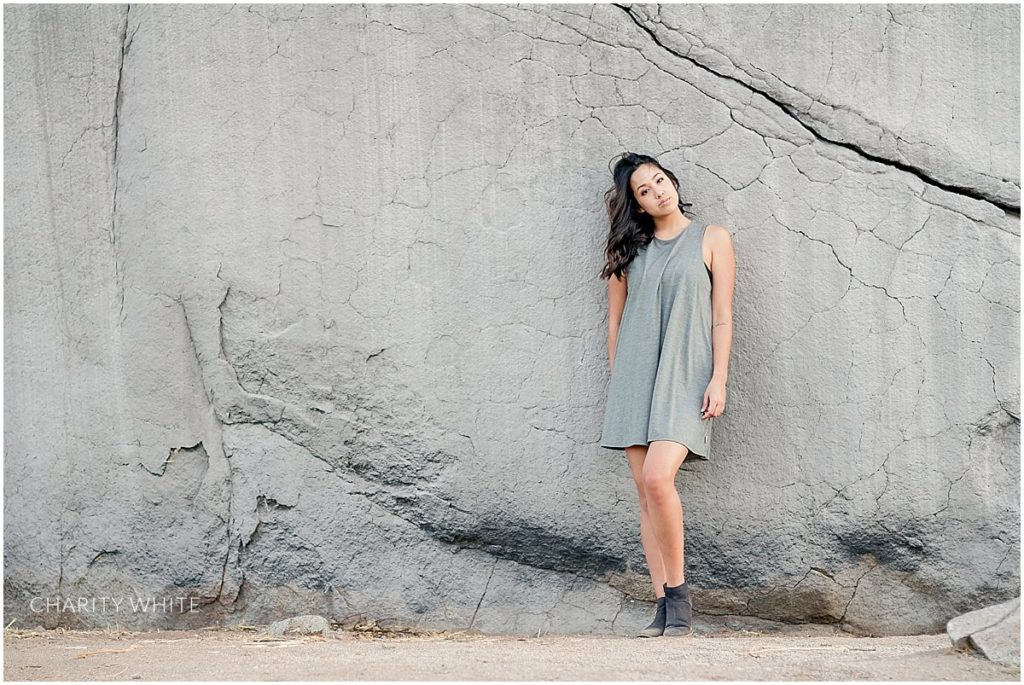 Portrait Photography of Girl in the desert in Menifee, Southern California