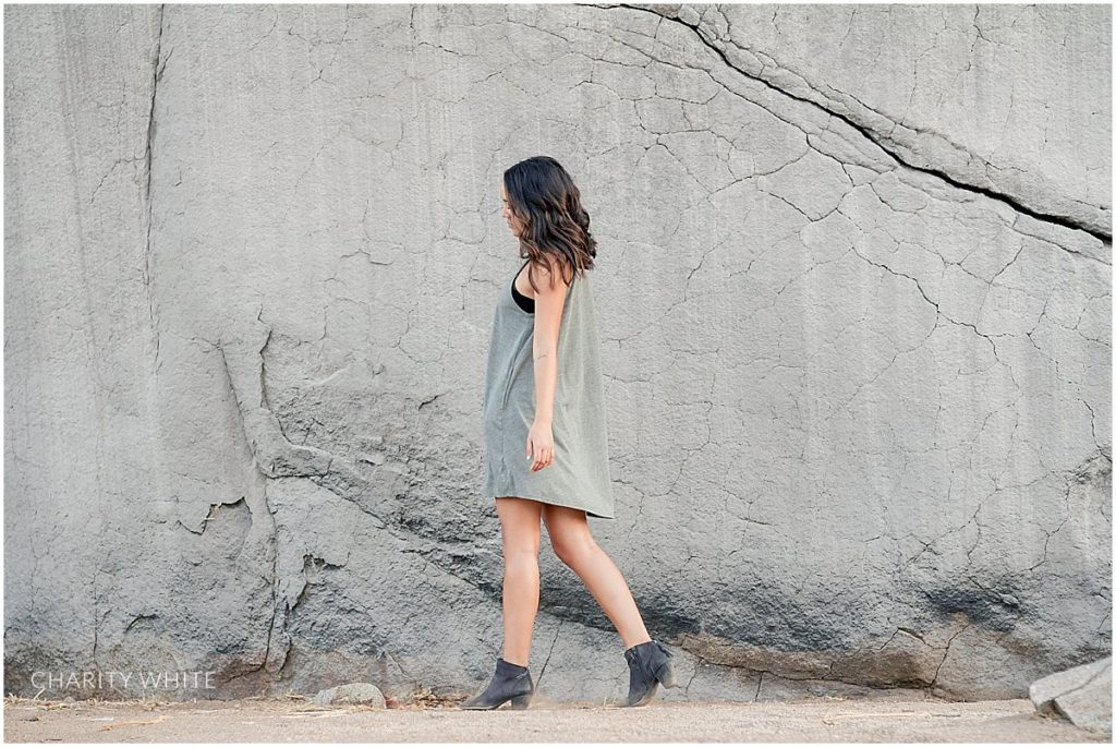 Portrait Photography of Girl in the desert in Menifee, Southern California