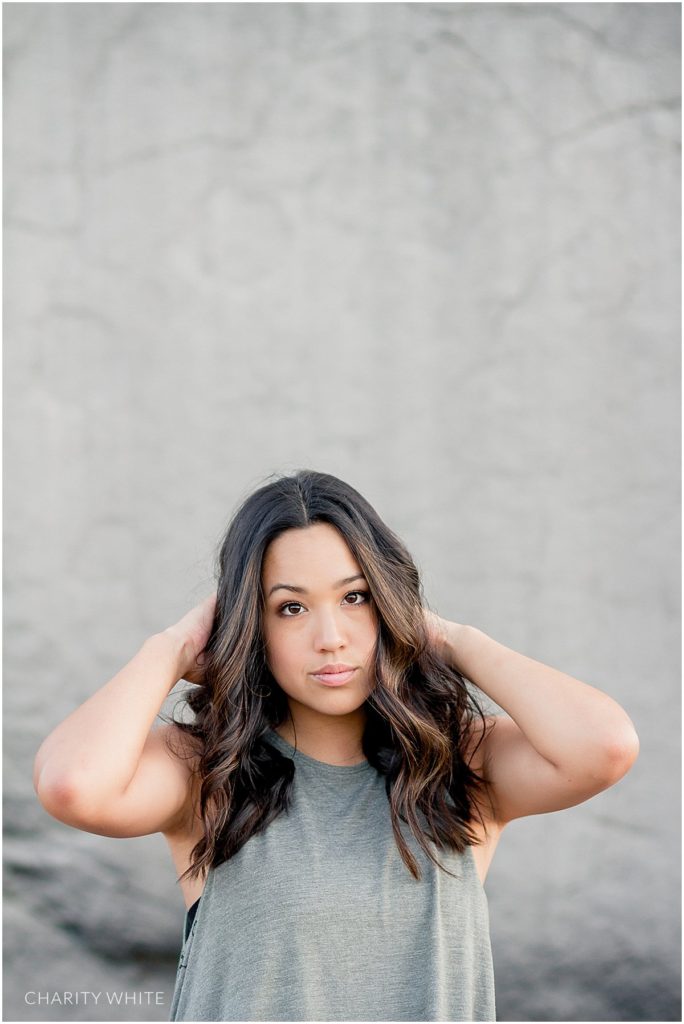 Portrait Photography of Girl in the desert in Menifee, Southern California